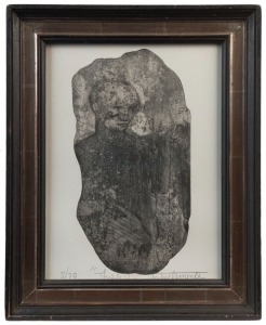 ITALO CLEMENTE (1930 - 2010) Thalia, etching, editioned 5/75, titled and signed in lower margin, 30 x 23cm; framed 38.5 x 31cm overall.