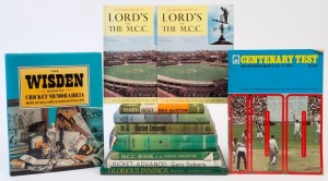 "The M.C.C. Book for the Young Cricketer" (1951); "Cricket, Advance!" by Gary Sobers (1965); "Ted Dexter Declares - An Autobiography" (1966); ""Cricket Crusader" by Gary Sobers (1966); "The Wisden Book of Cricket Memorabilia" (1990), plus several others. 
