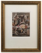 (After) LUKE FILDES R.A. by MILLY HAMBRIDGE, (washerwoman street scene), watercolour, signed lower right, ​​​​​​​22 x 15cm, 46 x 36cm overall - 2