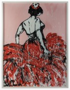 YOSI MESSIAH (1964 - ), Flamenco Dancer 2, oil on board, signed lower left "Yosi Messiah", 99 x 74cm, 103 x 77cm