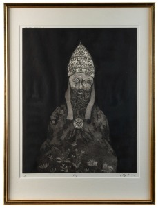 CHARLES DANIEL MOYNIHAN (Australian, c.1948) I.) Kingdom, 2/10, II.) King, 1/10, lithographs, signed (illegible) and titled in the lower margin, each 70 x 50cm overall