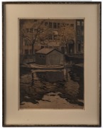 Group of 7 assorted artworks, prints and tapestries, 20th century, ​​​​​​​the largest 65 x 50cm - 5