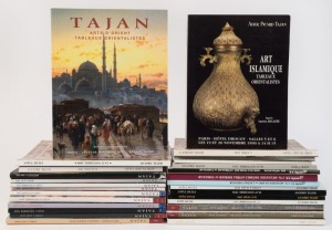 AUCTION CATALOGUES Tajan, Drouot et al: Islamic & Orientalist Art,  circa 1989-2009 (29 catalogues, 26 in French and 3 in Turkish)