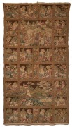 An antique Flemish tapestry, 19th century, 130 x 65cm