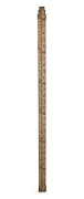 SURVEYOR'S STAFF, made by O. BOETTGER of Adelaide, 19th century, 6' to 18' (1.9m to 4.9m)