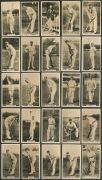 1926 WILLS (NEW ZEALAND): "English Cricketers" real-photo series [25], G/VG.