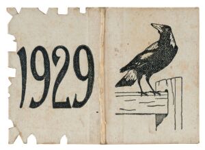 COLLINGWOOD:1929 Member's Season Ticket, low ticket number '257', with Fixture List & holes punched for each game attended. Good condition. Premiership Year - the 3rd of Collingwood's record 4-in-a-row.