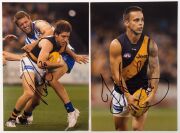 RICHMOND - SIGNED PLAYER PHOTOS: selection including Wayne Campbell, Jack Riewoldt, Jake King, Dustin Martin,&nbsp; various sizes, largest 20x30cm, generally very good condition.&nbsp;(10) - 2