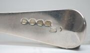 Set of four Georgian sterling silver tablespoons, made in London, early 19th century, 22cm long, 230 grams total - 4