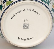 POOLE POTTERY "PERSIAN DEER" pattern ginger jar by DONNA RODOUT, stamped "Poole England, Hand Painted at Poole Pottery by Donna Ridout", ​​​​​​​33cm high - 3