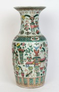 A Chinese famille verte&nbsp;porcelain vase, 19th/20th century, ​​​​​​​44cm high - 3