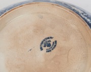 BOOTHS English blue and white porcelain bowl (stained), 19th/20th century, ​​​​​​​11cm high, 24.5cm diameter - 3