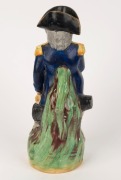 "LORD NELSON" Staffordshire pottery jug, early 19th century, 27.5cm high - 3