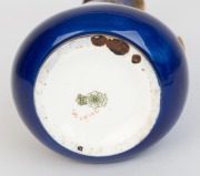 DOULTON BURSLEM "Blue Children" English porcelain vase, early 20th century, green factory mark, ​​​​​​​29.5cm high - 3