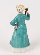 MEISSEN early German porcelain statue of an Ottoman most likely by&nbsp;J. J. KANDLAR, circa 1745-1750, rare, faint blue factory mark to base, 16cm high - 2