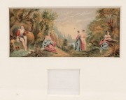 GEORGE BAXTER (1804-1867), group of six prints housed in three frames, Baxter print, mid 19th century, the largest 7 x 10cm, 22 x 25cm overall - 4