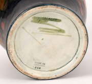 MOORCROFT "Pomegranate" pottery vase, A/F, circa 1930s, impressed "Moorcroft, Made In England" with green signature, 16.5cm high - 3