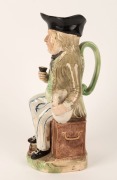 ENOCH WOOD "SAILOR BOY" Staffordshire pottery character jug, late 18th century, 31.5cm high - 2