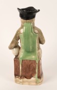 ENOCH WOOD "SAILOR BOY" Staffordshire pottery character jug, late 18th century, 31.5cm high - 3