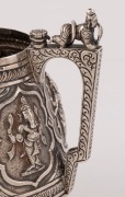 An antique Indian silver jug 19th century, 9.5cm high, 124 grams - 2