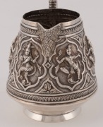 An antique Indian silver jug 19th century, 9.5cm high, 124 grams - 5