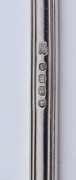 An antique sterling silver King's pattern basting spoon of impressive proportions, made by Josiah Williams, Exeter, circa 1876, ​​​​​​​37.5cm long, 230 grams - 2