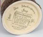 ROYAL DOULTON "THE SHAKESPEARE JUG" limited edition of 1000, no.184, ​​​​​​​26.5cm high - 5