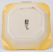 TUNSTALL English Art Deco porcelain serving bowl, circa 1925, black factory mark to base, 21.5cm wide - 3