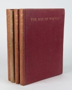 ENGLISH FURNITURE: "A History of English Furniture" by Percy Macquoid, [The Medici Society, London, 1925] 4 volumes, with numerous plates in colour and black & white.