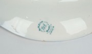 BURLEIGH WARE "BRIAR" group of three antique English porcelain serving platters including a rare tongue dish, 19th century, ​​​​​​​the largest 33cm wide - 2