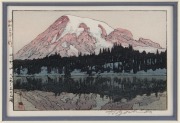 HIROSHI YOSHIDA (1876-1950), group of four woodblock prints, signed in the lower margins "H. Yoshida", each approximately 10 x 14cm, 23 x 29cm overall - 4