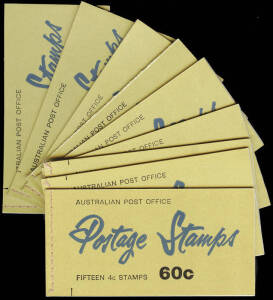 1966 4c red group by BW cat. numbers; B71Ed (2), B71Eg (1), B75Ae (3) and B76Ae (9). All cancelled CTO, various dates. Not checked by us for stamp varieties. All fine.