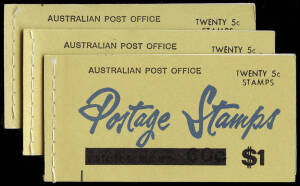 1967 5c on 4c,&nbsp;$1.00&nbsp;Provisional Cover group; Sorted by Brusden White/Pfeffer cat. no's.&nbsp;B110Bd (5), B110Be (2), B110Bf (15), B111Bd (6), B111Be (4), B111Bf (5), B112Bd (2), B112Be (9) and B112Bf (14), all fine mint; Plus a similar group, in various quant