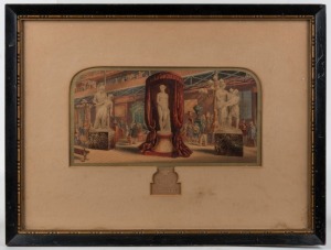 GEORGE BAXTER (1804-1867), The Gems Of The Great Exhibition, No.3, Baxter print, mid 19th century, 12 x 24cm, 31 x 41cm overall