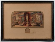 GEORGE BAXTER (1804-1867), The Gems Of The Great Exhibition, No.3, Baxter print, mid 19th century, 12 x 24cm, 31 x 41cm overall