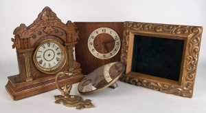 Vintage and antique clock and parts