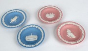 WEDGWOOD Jasper ware group of seventeen Australian birds and cities porcelain plates, the largest 20.5cm diameter - 3