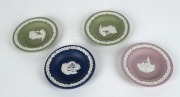WEDGWOOD Jasper ware group of seventeen Australian birds and cities porcelain plates, the largest 20.5cm diameter - 4