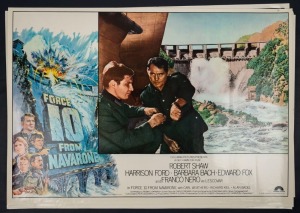 FORCE 10 FROM NAVARONE: complete set of ten Italian printed theatrical release posters, 1978, for the film which starred Robert Shaw, Harrison Ford and Edward Fox; each 46 x 67cm. (10)