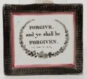 SUNDERLAND PLAQUES, group of four antique English porcelain plaques, 19th century, ​​​​​​​the largest 21cm wide - 2