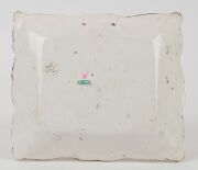 SUNDERLAND PLAQUES, group of four antique English porcelain plaques, 19th century, ​​​​​​​the largest 21cm wide - 7
