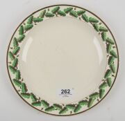 Four assorted porcelain bowls and a pottery boar's head ornament, (5 items), the largest bowl 25cm diameter - 5