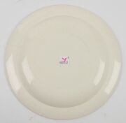 Four assorted porcelain bowls and a pottery boar's head ornament, (5 items), the largest bowl 25cm diameter - 6