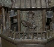An impressive antique Chinese bronze Wen Chang Stupa pagoda tower, early to mid 18th century, 142cm high - 18