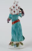 MEISSEN "Blackamoor" antique German porcelain statue, A/F, 19th century, ​​​​​​​14.5cm high - 4