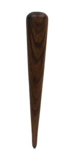 A sailor's turned blackwood fid, Tasmanian origin, 19th century, 30.5cm long