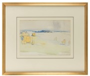 ARTHUR STREETON (1867 - 1943), (European landscape),  watercolour,  signed lower right "A.S." 33cm x 48cm, 68cm x 82cm overall