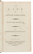 ANDREW KIPPIS, THE LIFE OF CAPTAIN JAMES COOK, [Dublin : Chamberlaine, Colles, et al., 1788] 1st Irish edition, issued in the same year as the first London edition; 8vo, contemporary calf, the spine with gilt and contrasting label, blank endpapers, xvi, 5 - 2