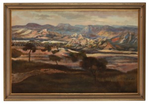 RAY AUSTIN CROOKE (1922 - 2015), Australian Landscape, oil on board, signed lower right, 57 x 89cm; framed 68 x 98cm overall.