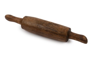 A Colonial Australian primitive rolling pin, made from eucalyptus wood, early 19th century, rare, 32cm long
